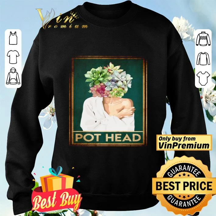 Girl pot head vintage shirt