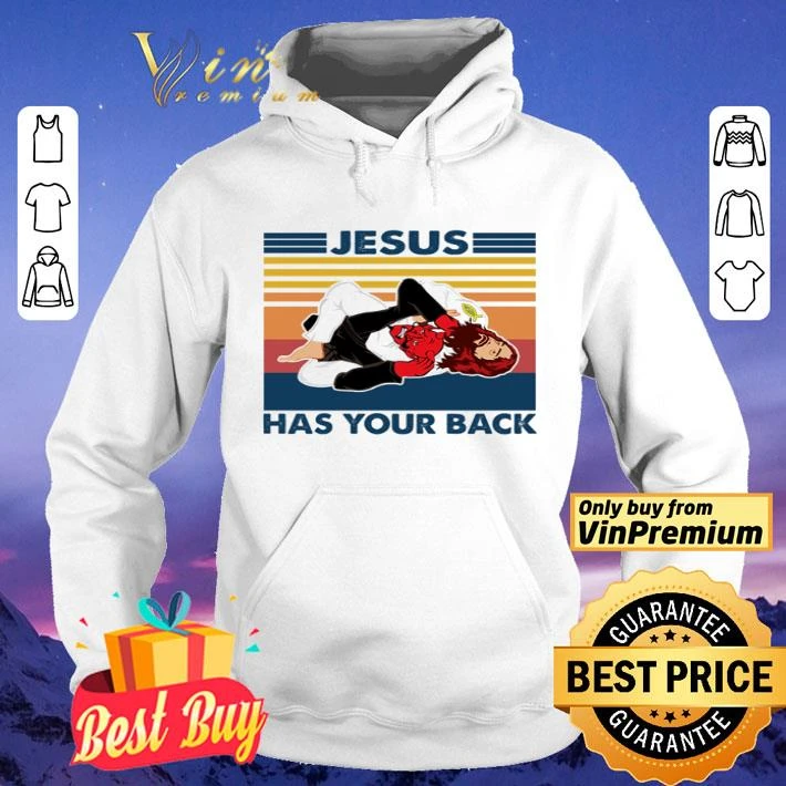 Jiu Jitsu Jesus has your back vintage shirt