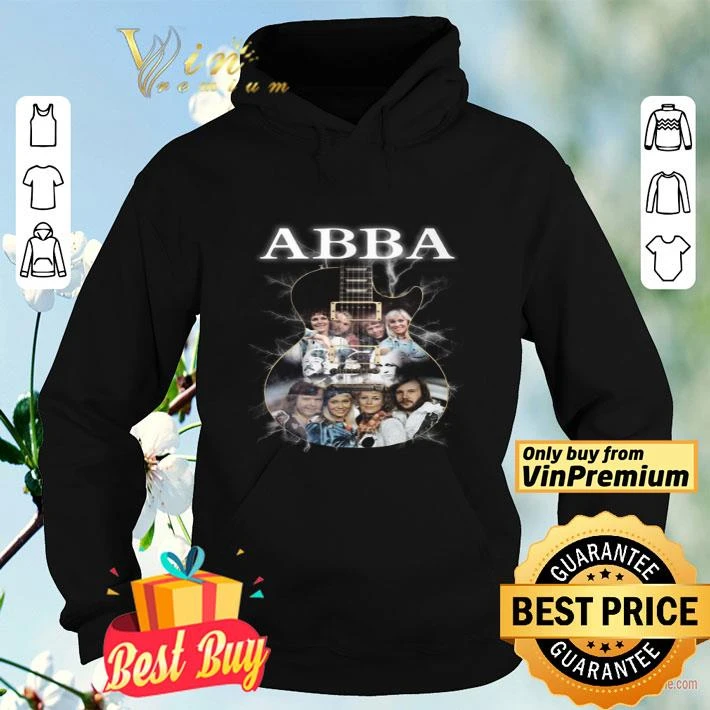 Guitarist ABBA Band Members Signatures shirt 4 Guitarist ABBA Band Members Signatures shirt